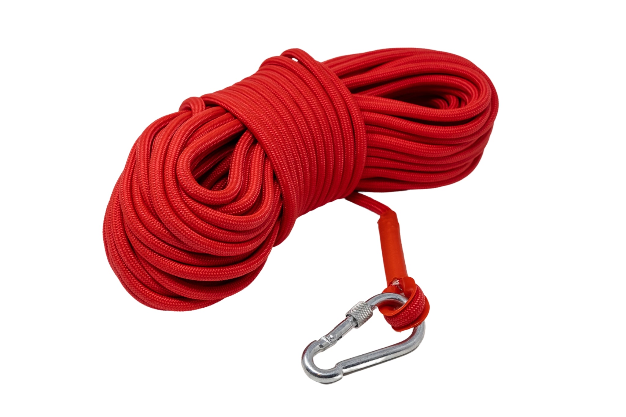 2000lb Double Sided Magnet Fishing Kit w/ 100ft Nylon Rope, Carabiner & Gloves