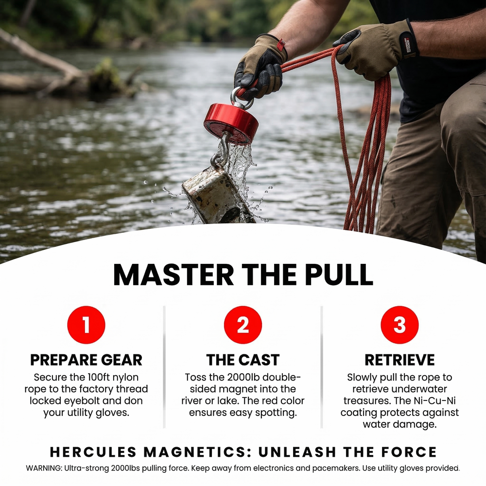 Magnet Fishing 101: Learn How to Go Magnet Fishing – Hercules Magnetics